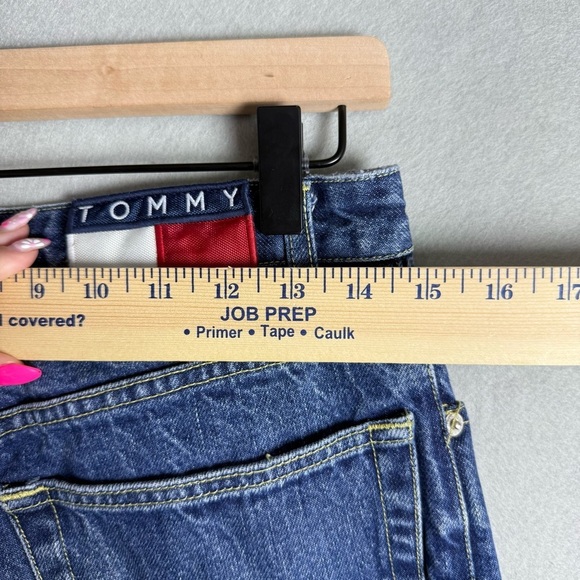 Vintage Tommy Hilfiger Women’s High-Waisted Jeans Made in Macau 1990 Y2K size 7 - Picture 4 of 16